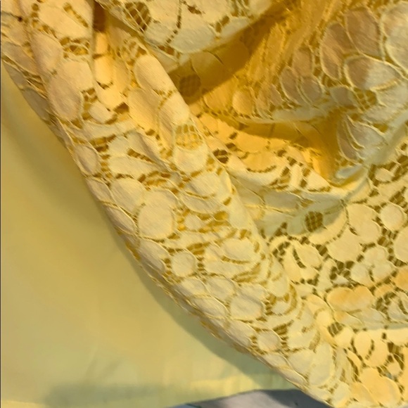 David’s Bridal Yellow Strapless Dress - Picture 4 of 7